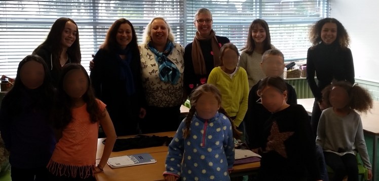 Visite Christine et Nathalie